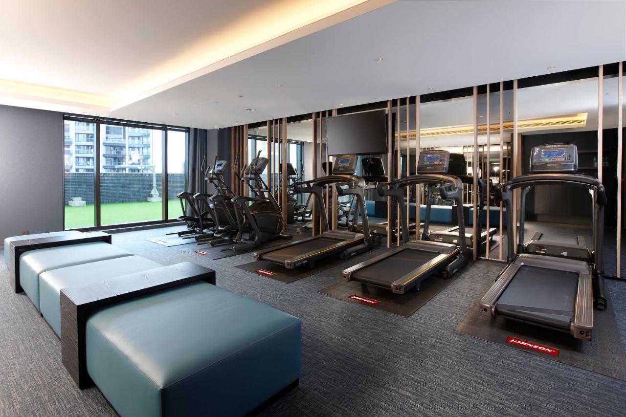 Cozzi Blu Hotel Zhongli Exterior photo The gym at the hotel