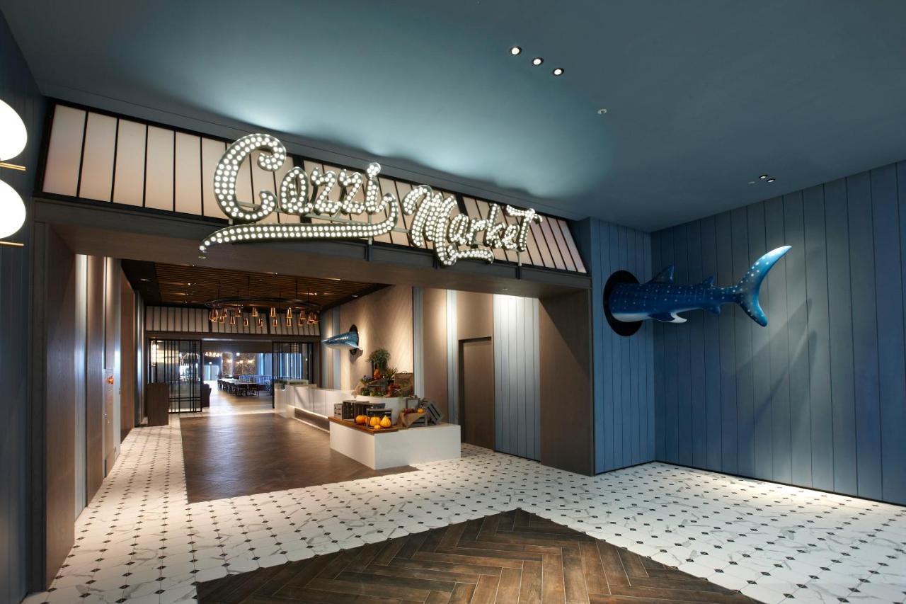 Cozzi Blu Hotel Zhongli Exterior photo Entrance to the restaurant