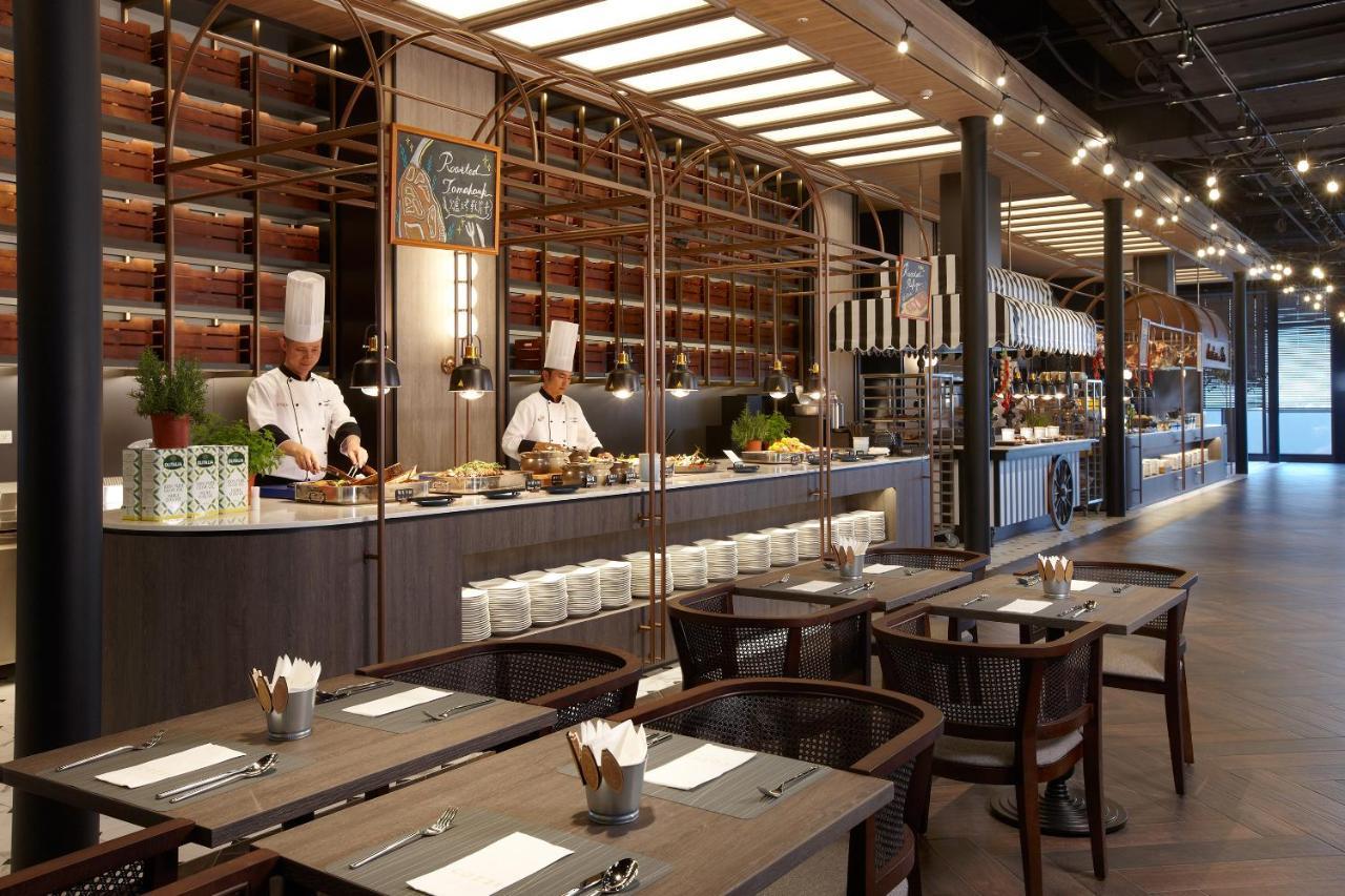 Cozzi Blu Hotel Zhongli Exterior photo The interior of the restaurant