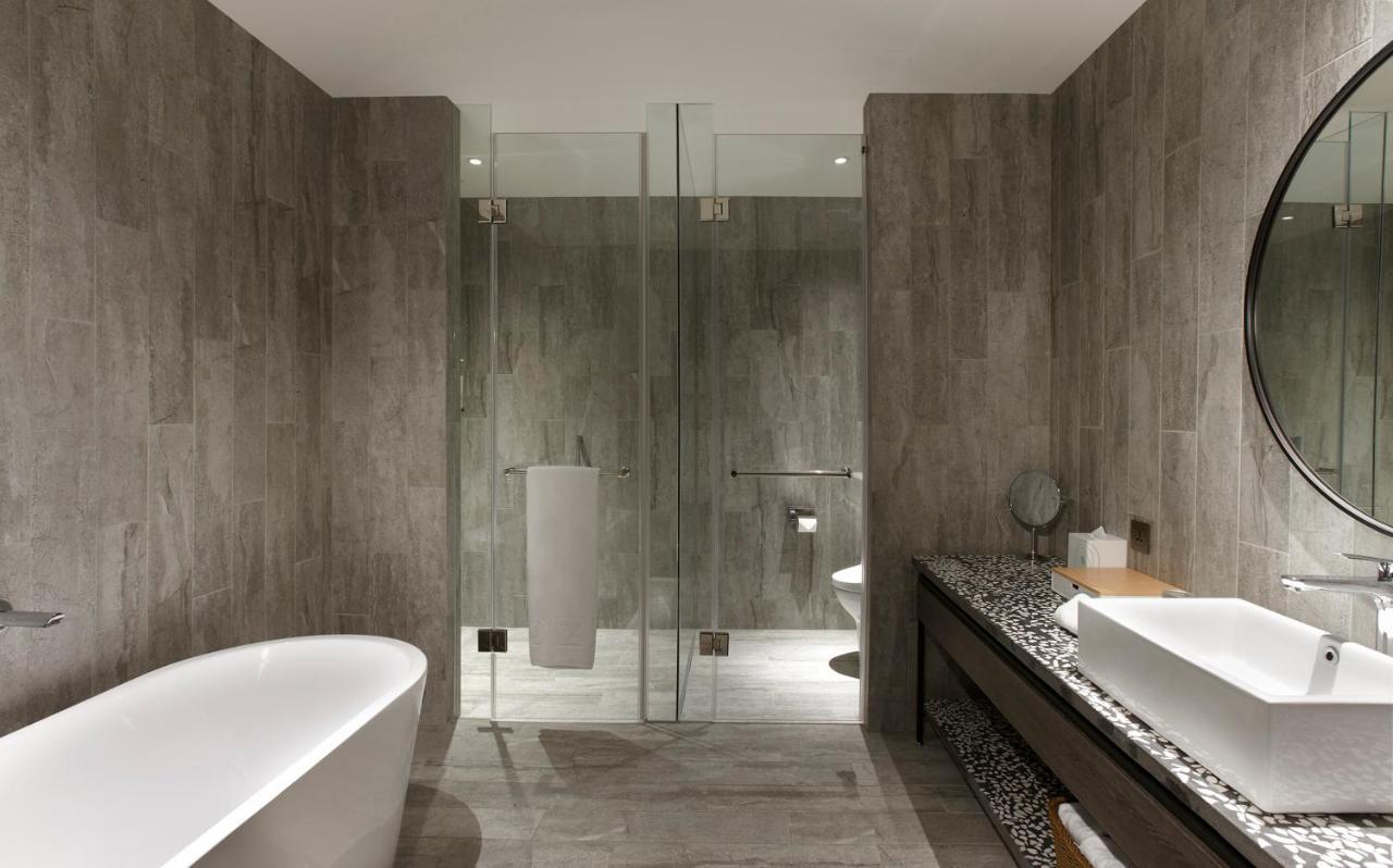 Cozzi Blu Hotel Zhongli Exterior photo Bathroom